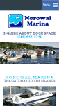 Mobile Screenshot of norowalmarina.com